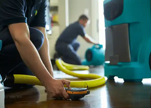 water damage restoration service Wolfforth
